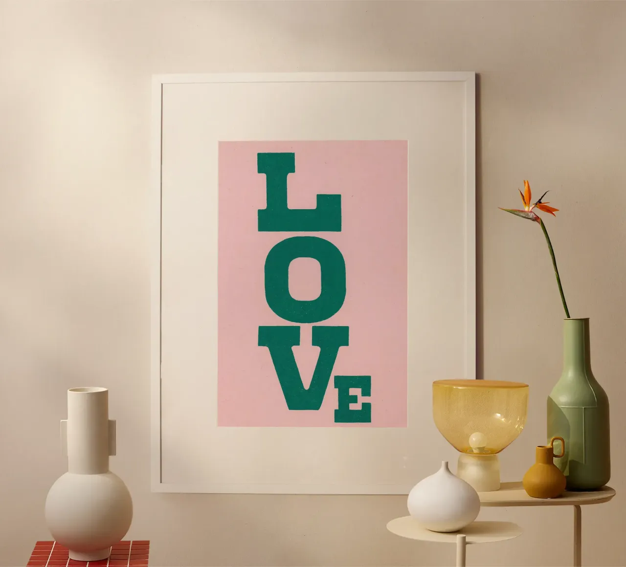 LOVE poster da PurePeachArt