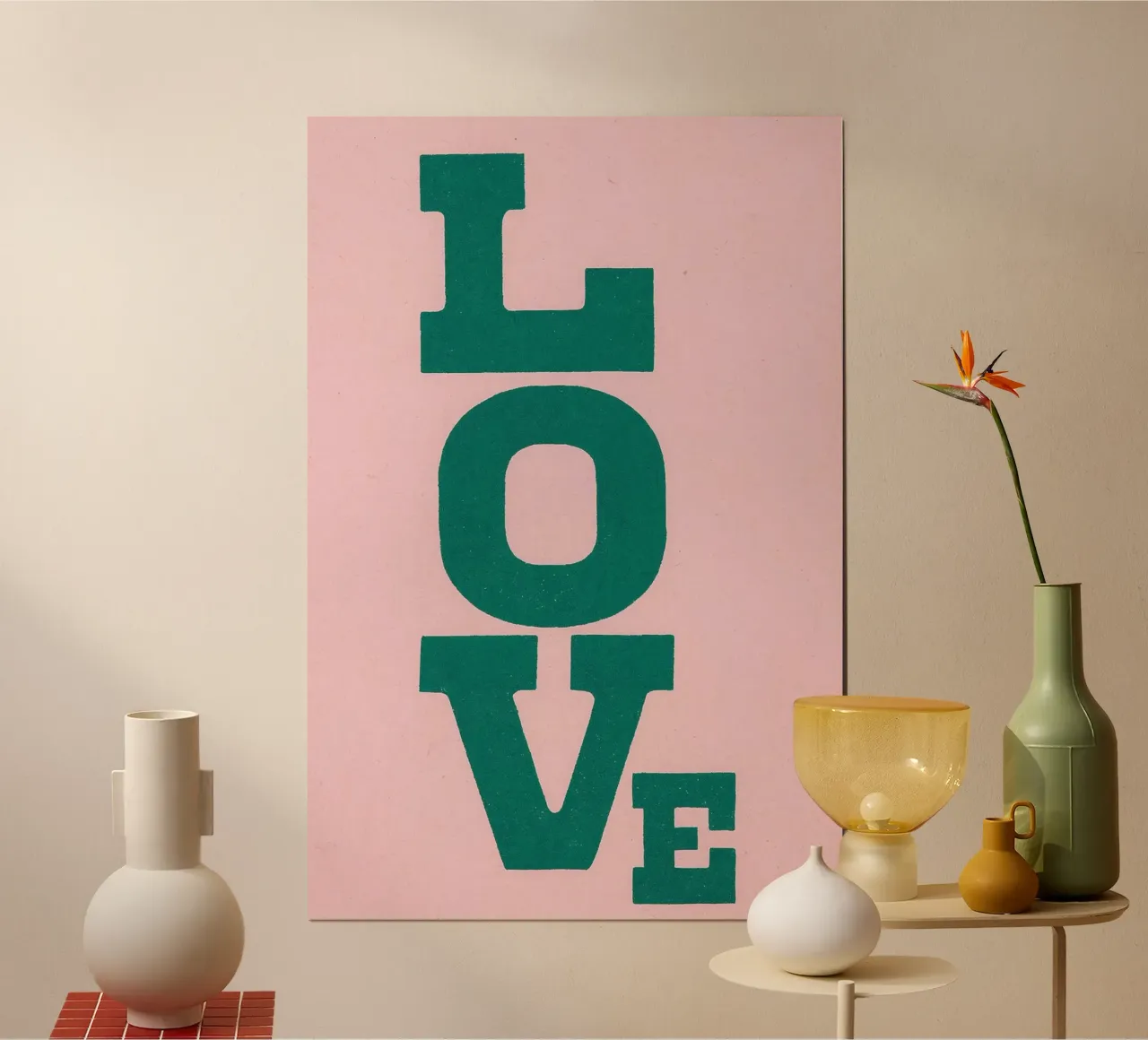 LOVE poster da PurePeachArt