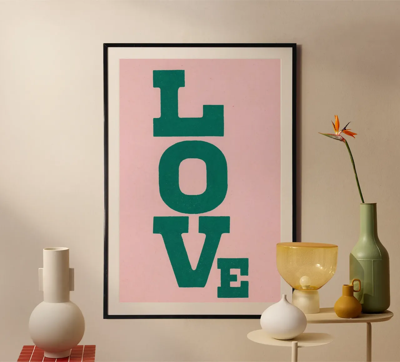 LOVE poster da PurePeachArt