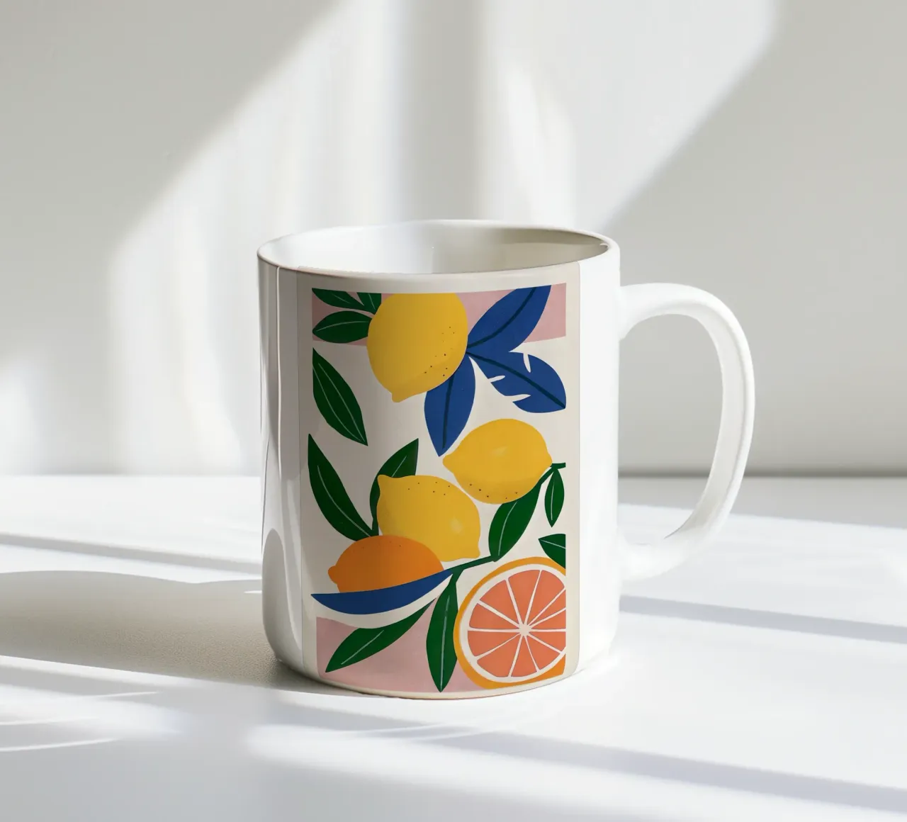 Equilibrio pop agli agrumi tazza in ceramica da Studio Sori