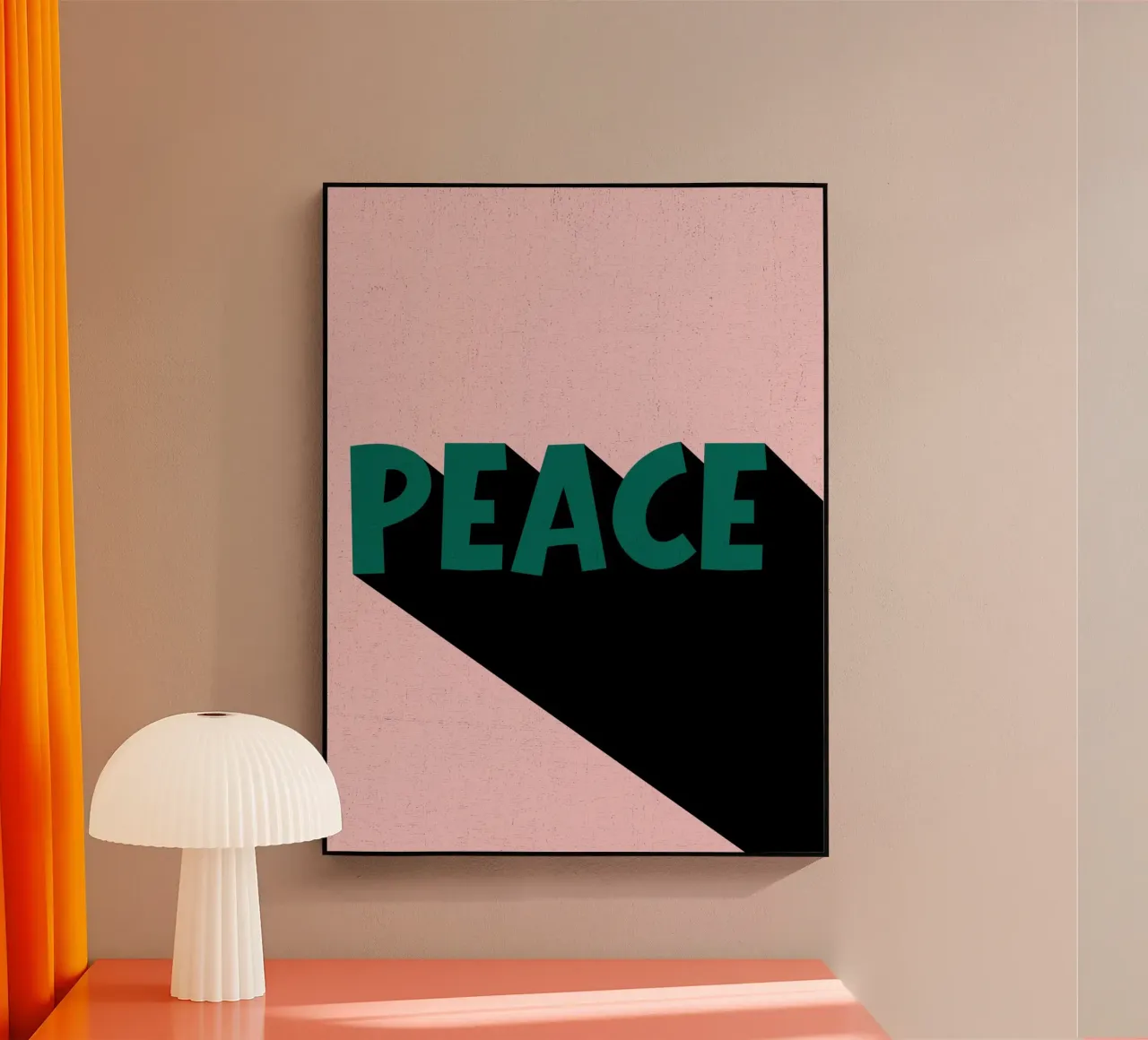 Peace plexiglass da PurePeachArt