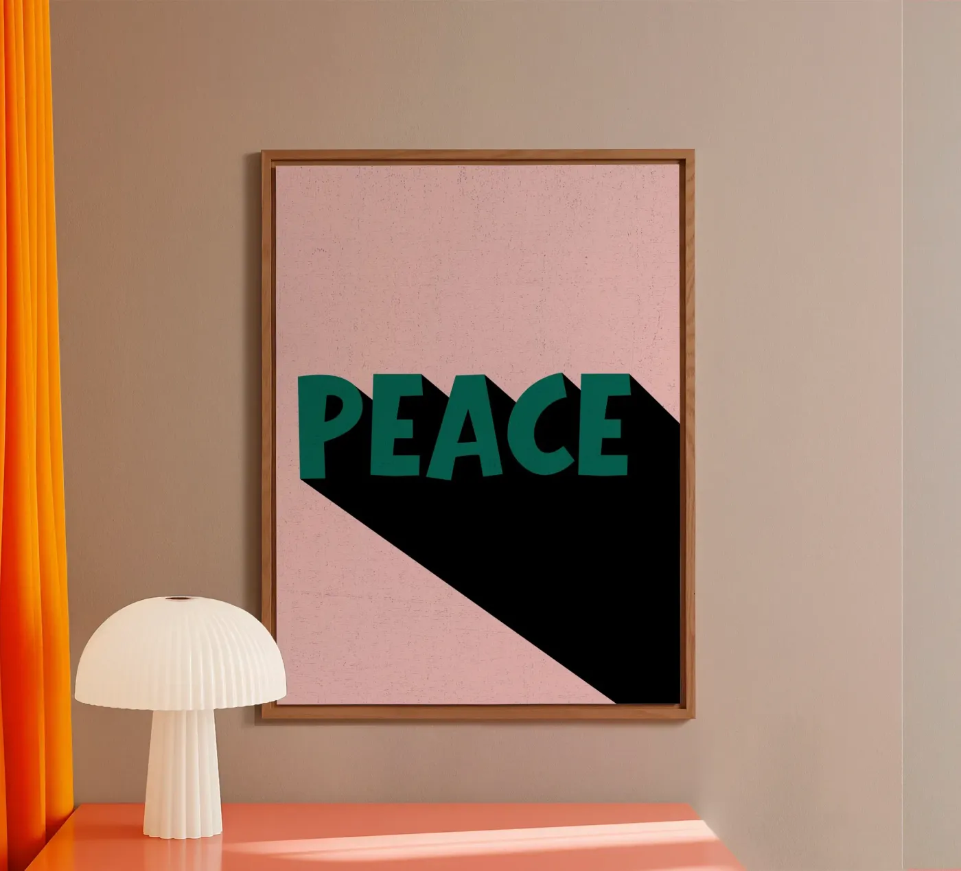 Peace forex-plaat van PurePeachArt