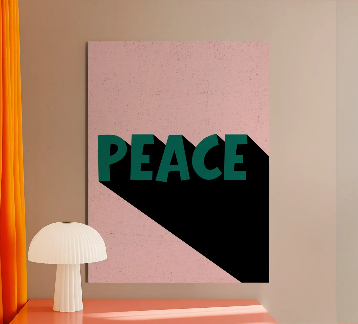 Peace forex-plaat van PurePeachArt