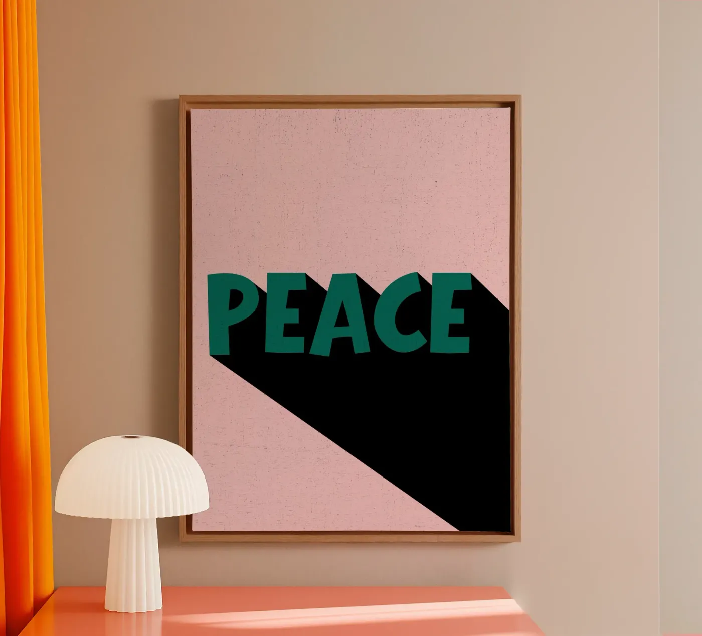 Peace tela da PurePeachArt
