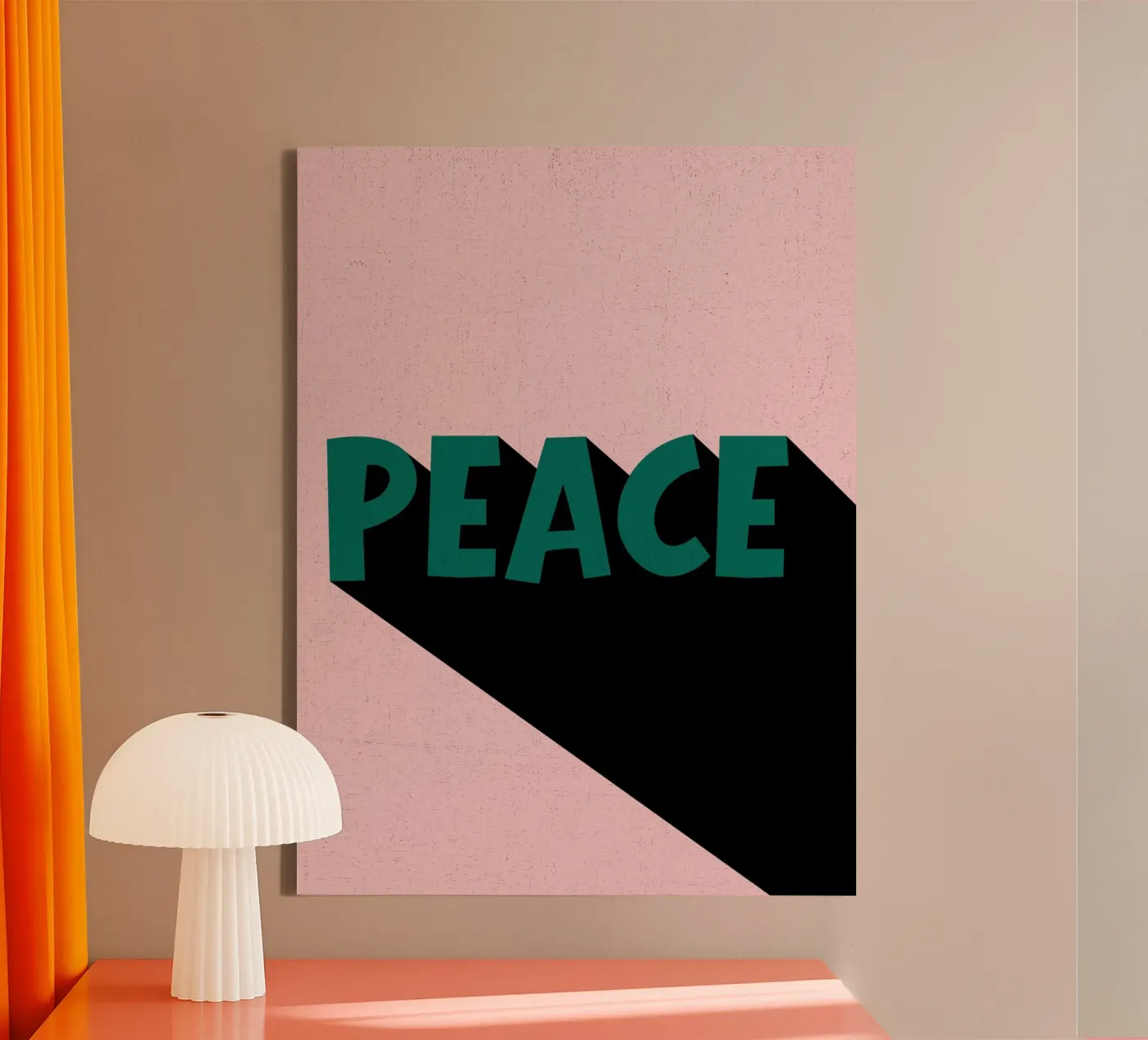 Peace tela da PurePeachArt