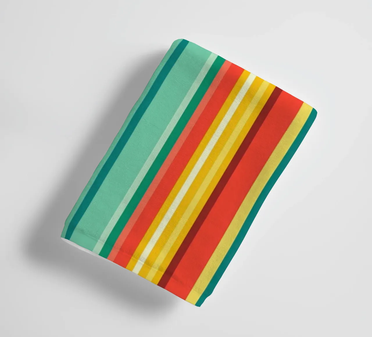 Codice a barre retrò e motivo astratto a strisce Op-Art asciugamano da bagno da Autofocus