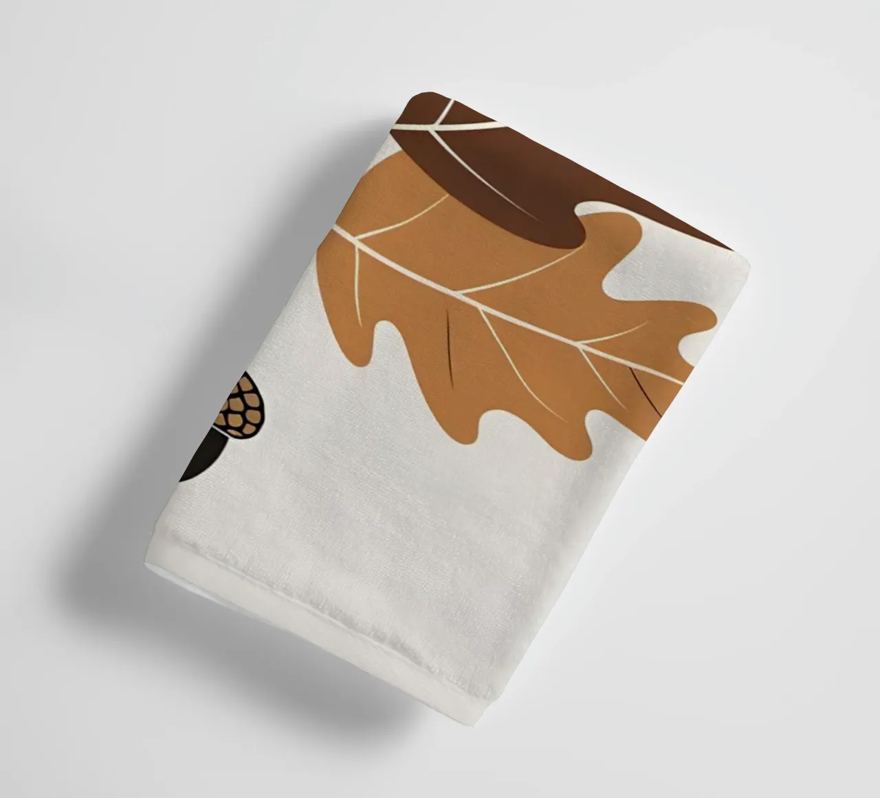 Foglia di quercia asciugamano da bagno da Botanical Gallery