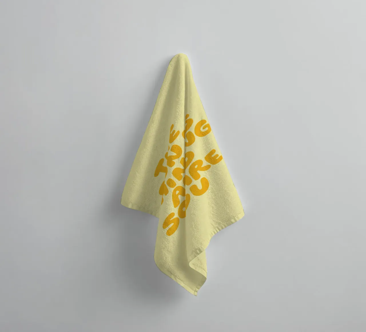 The Sun is Shining and So Are You towel by THE MOTIVATED TYPE