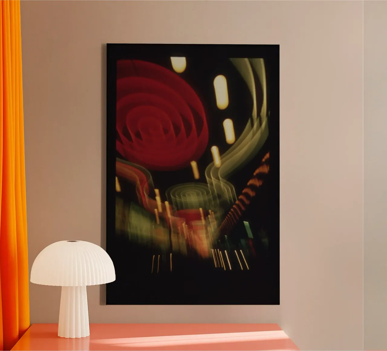 Light patterns tela da artshop