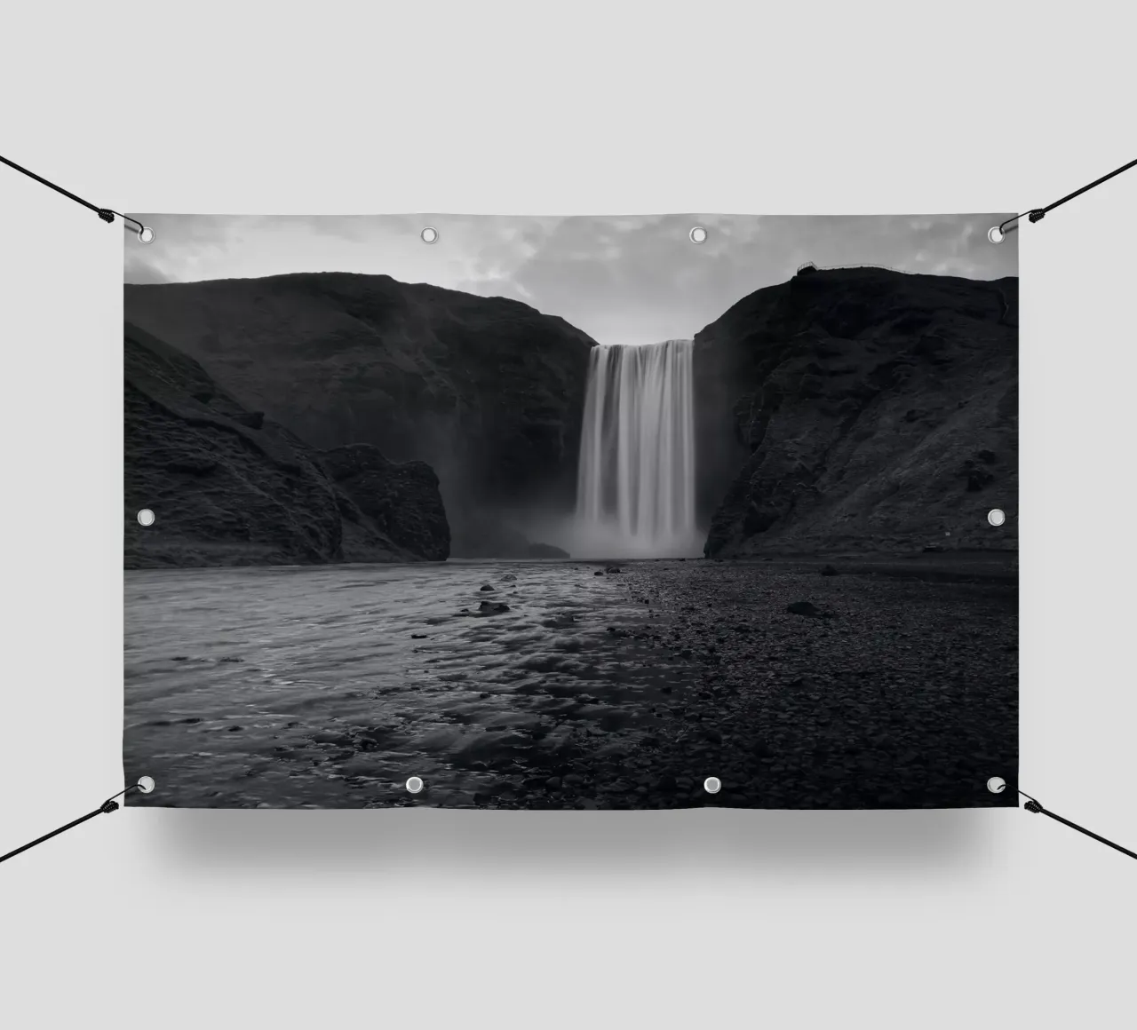 Skogafoss Waterfall telo in pvc da Fjöllart