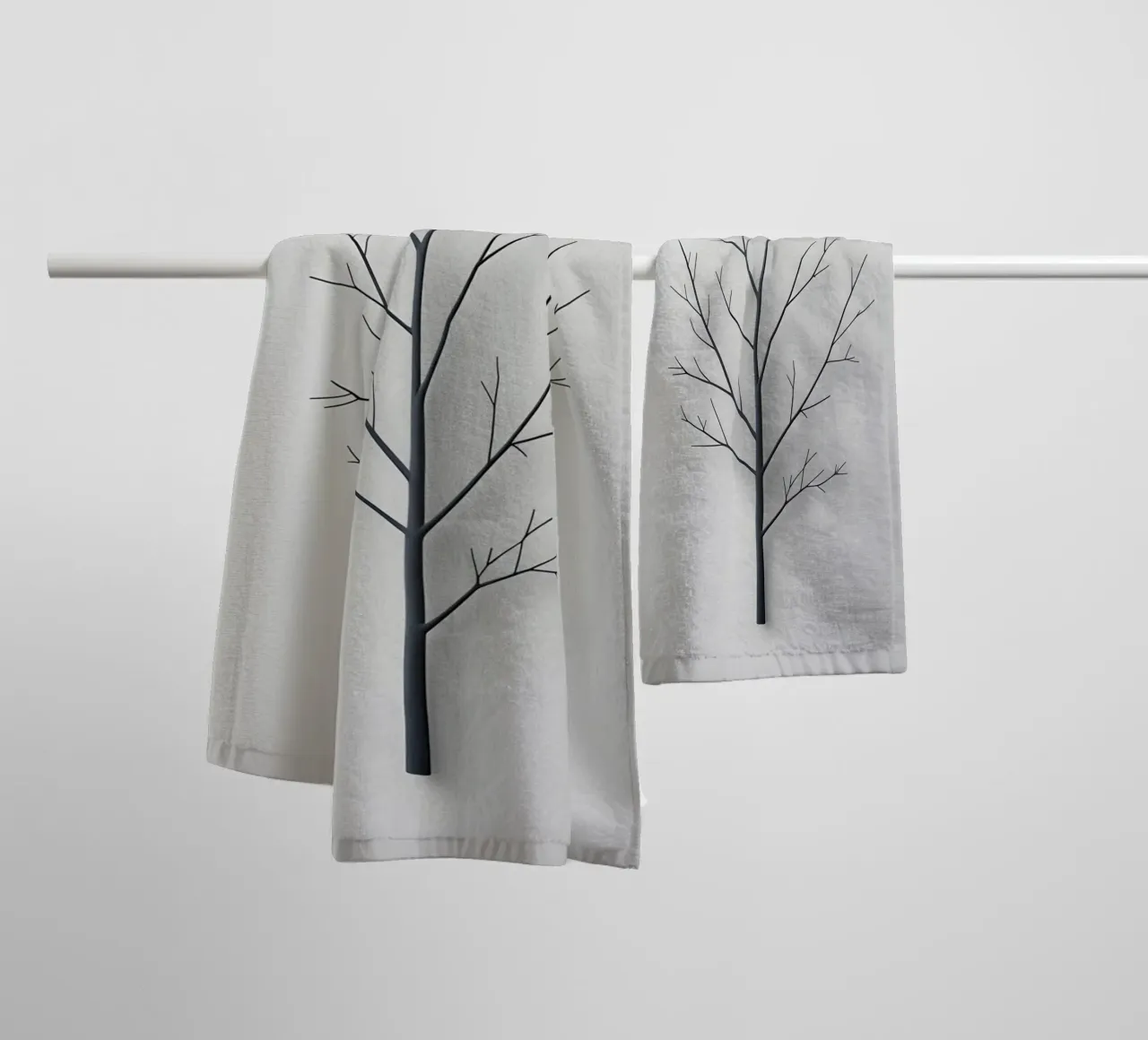 Bare Branch asciugamano da bagno da Botanical Gallery