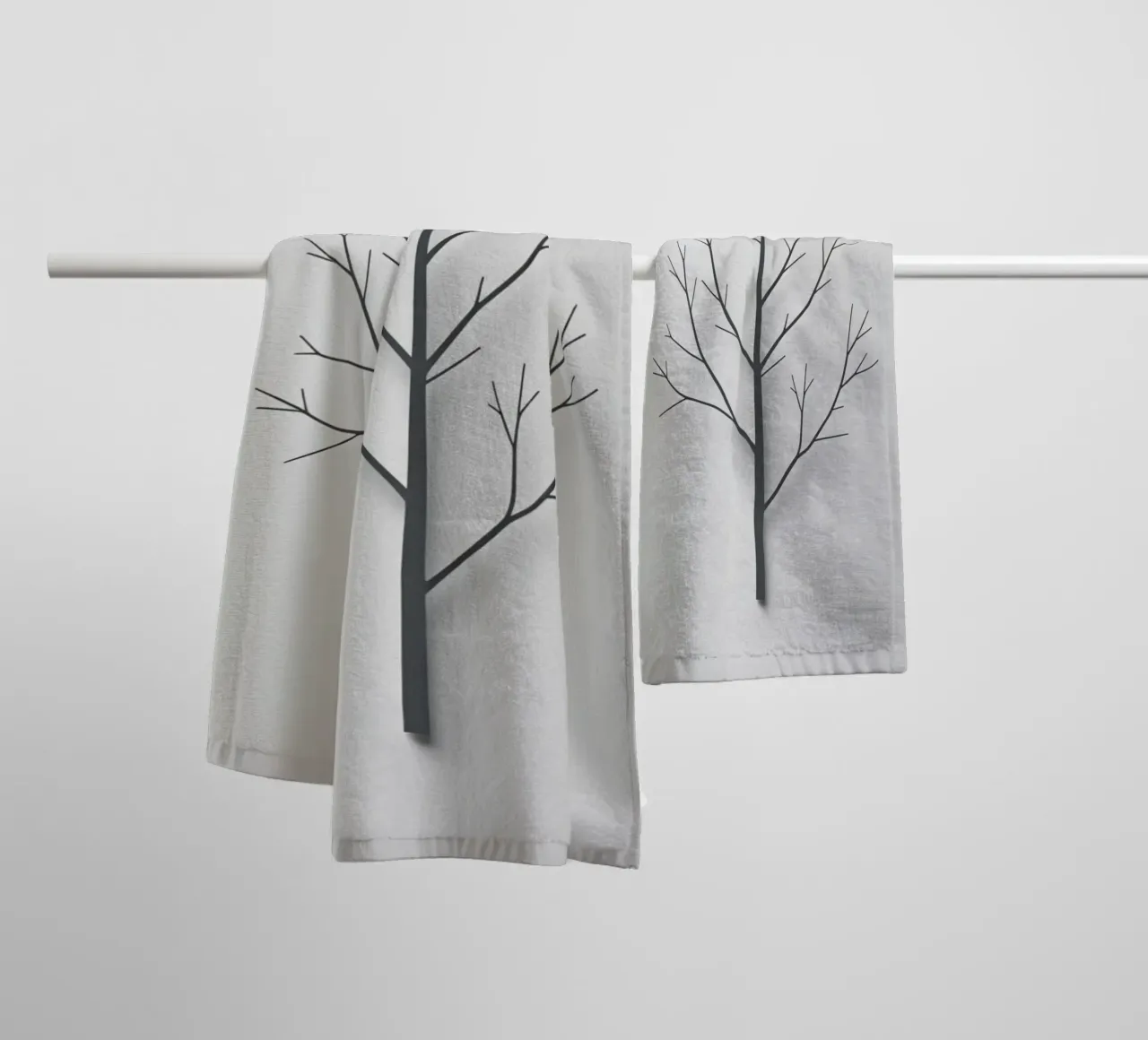 Bare Branch asciugamano da bagno da Botanical Gallery