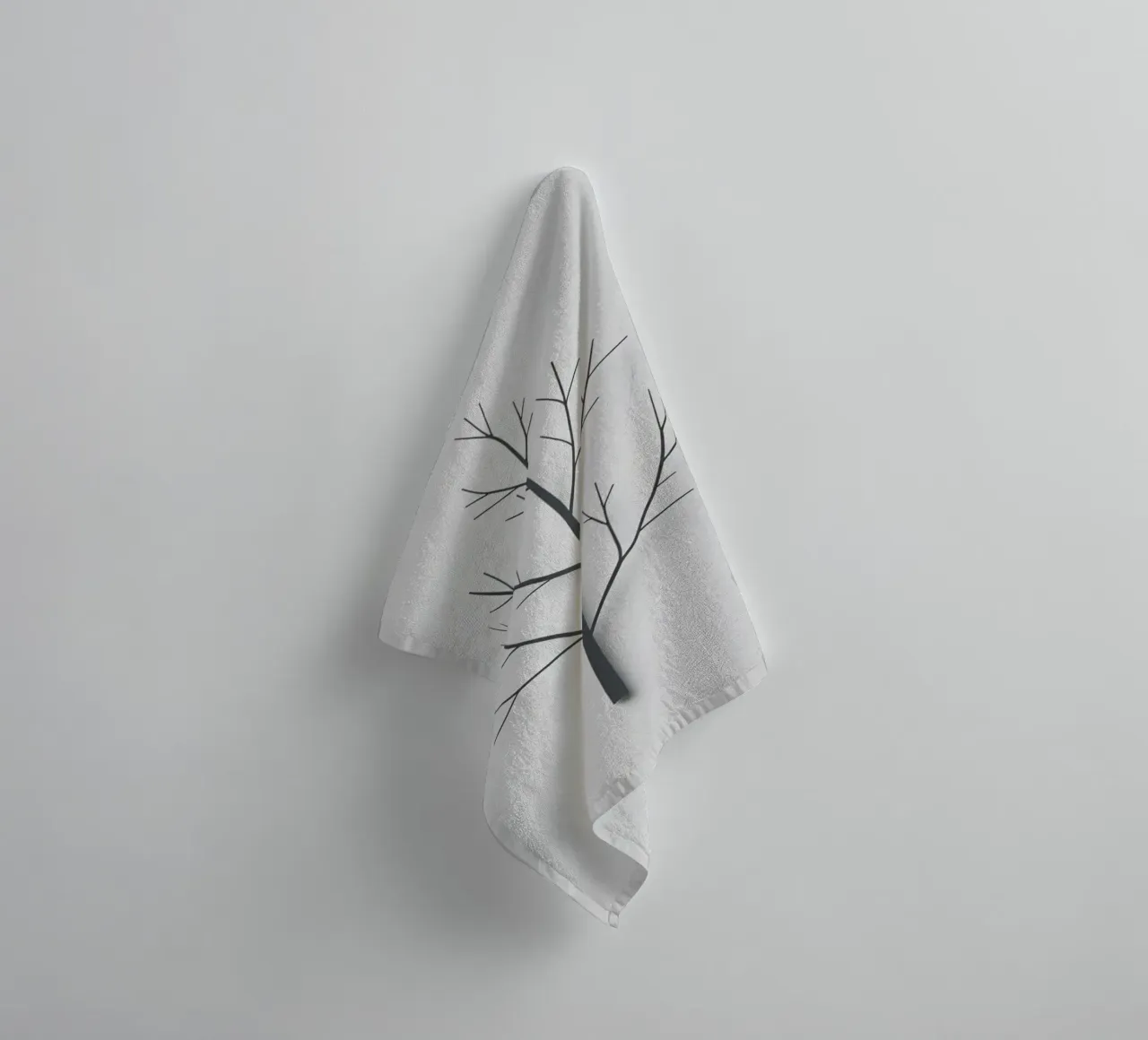 Bare Branch asciugamano da bagno da Botanical Gallery
