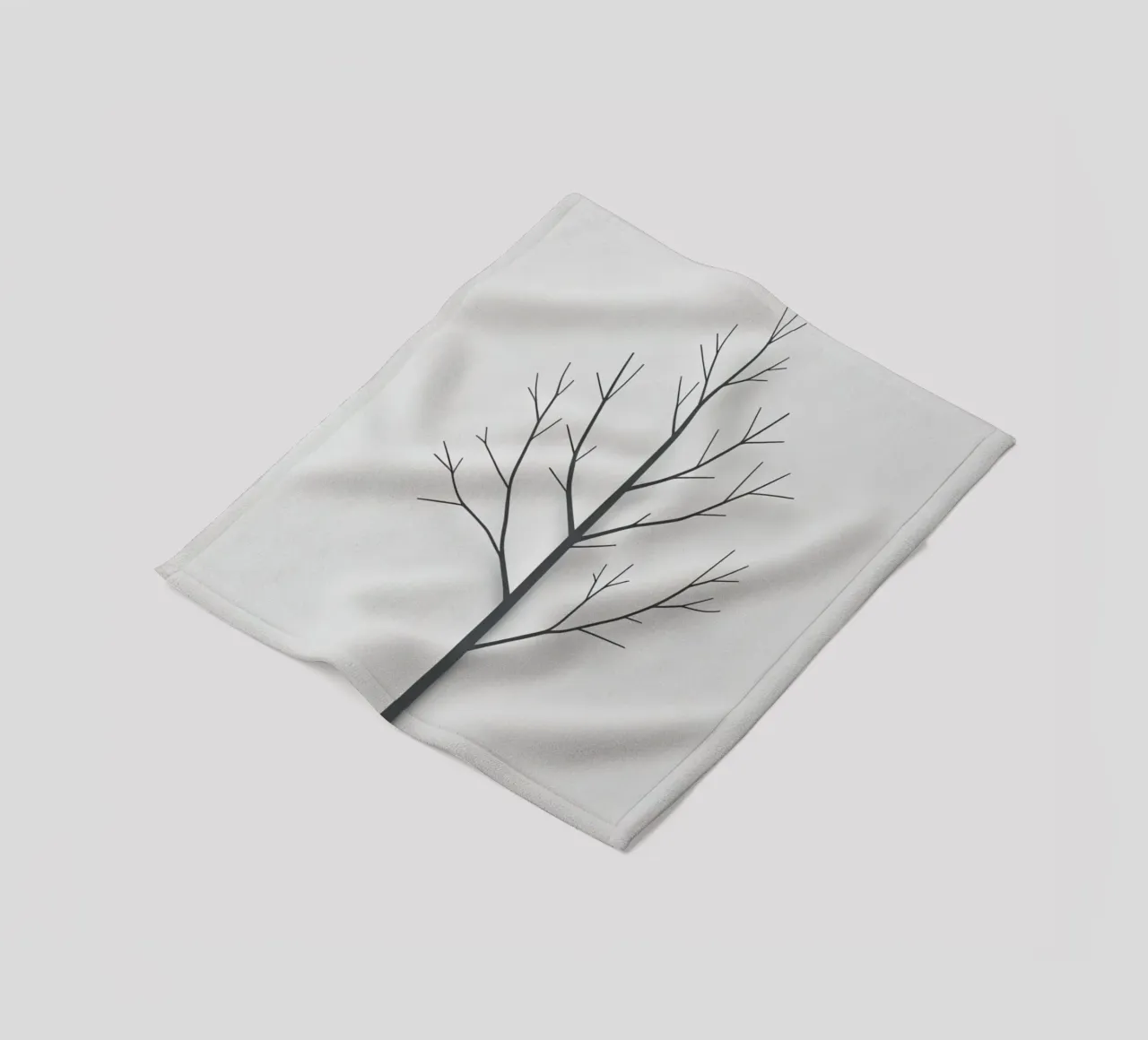Bare Branch coperta in pile da Botanical Gallery