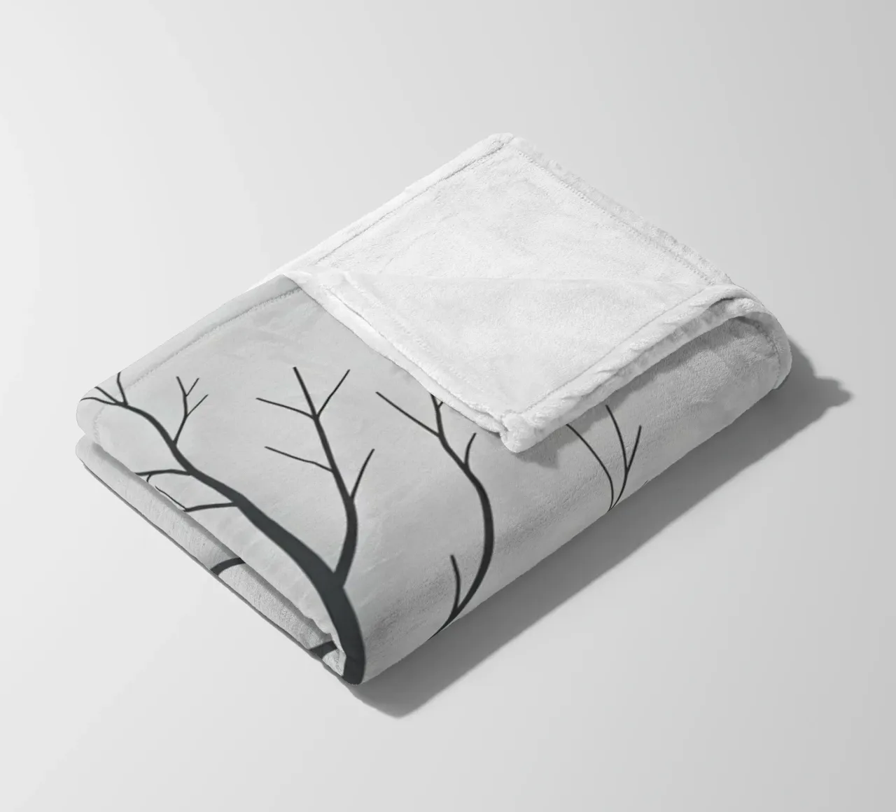 Bare Branch coperta in pile da Botanical Gallery