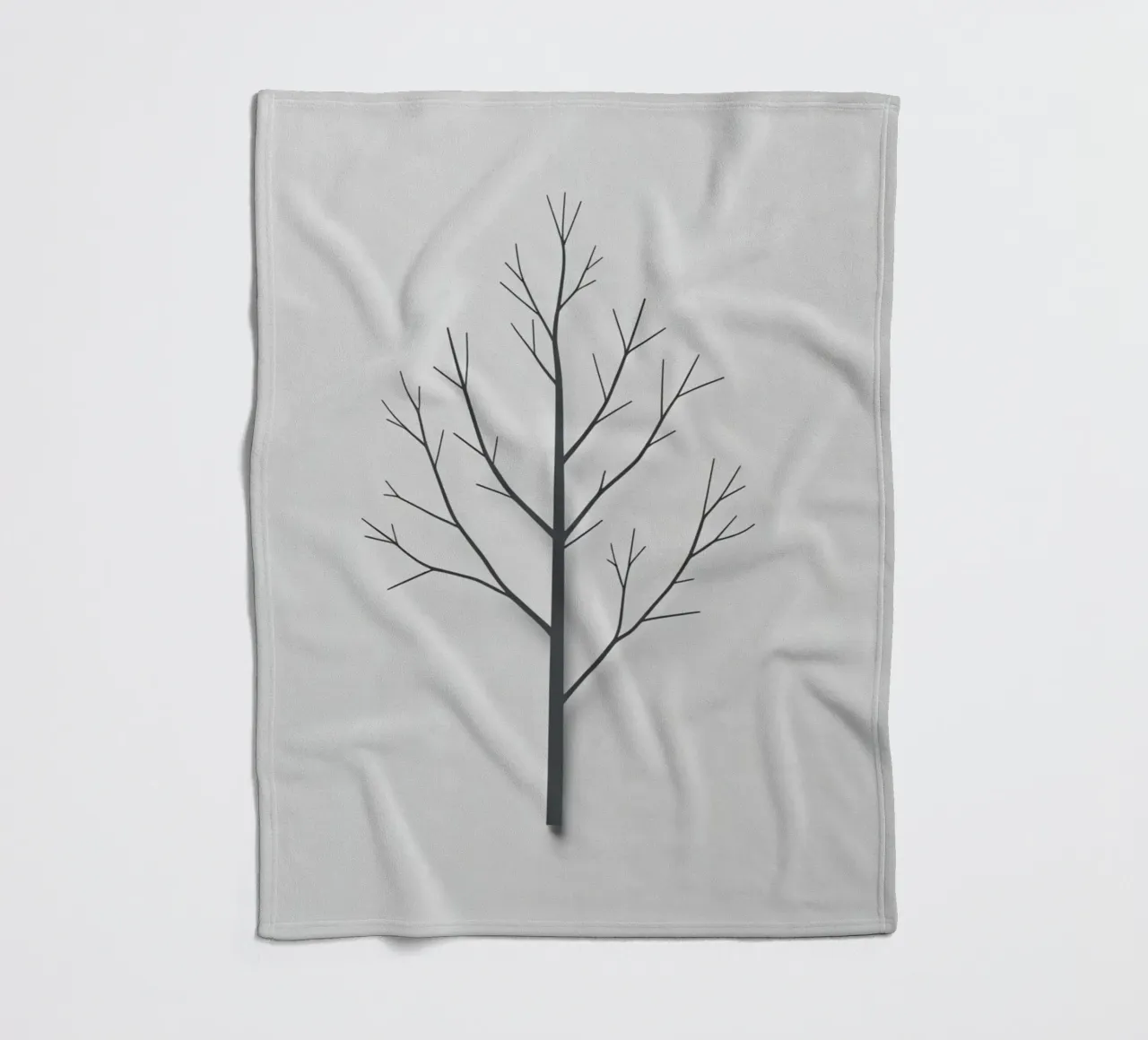 Bare Branch coperta in pile da Botanical Gallery