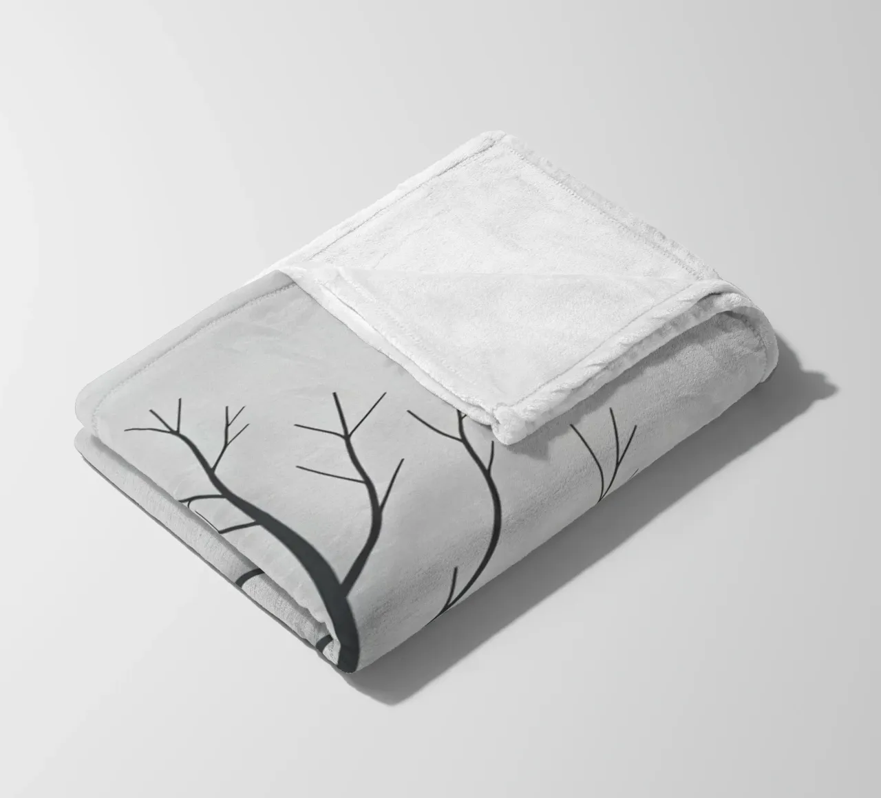 Bare Branch coperta in pile da Botanical Gallery