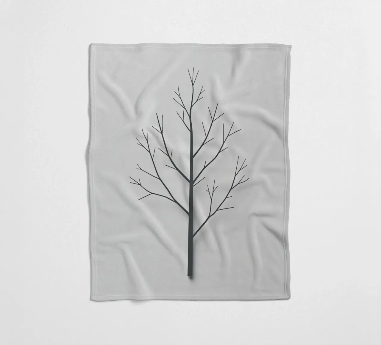 Bare Branch coperta in pile da Botanical Gallery