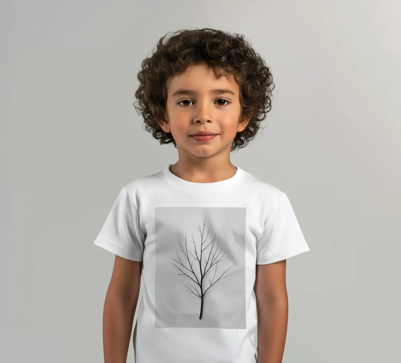 Bare Branch t-shirt bambini da Botanical Gallery