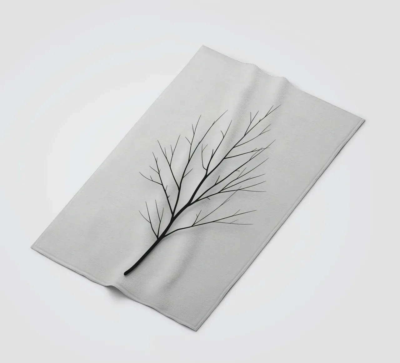 Bare Branch coperta in pile da Botanical Gallery