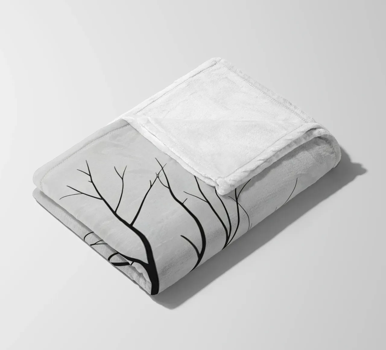 Bare Branch coperta in pile da Botanical Gallery