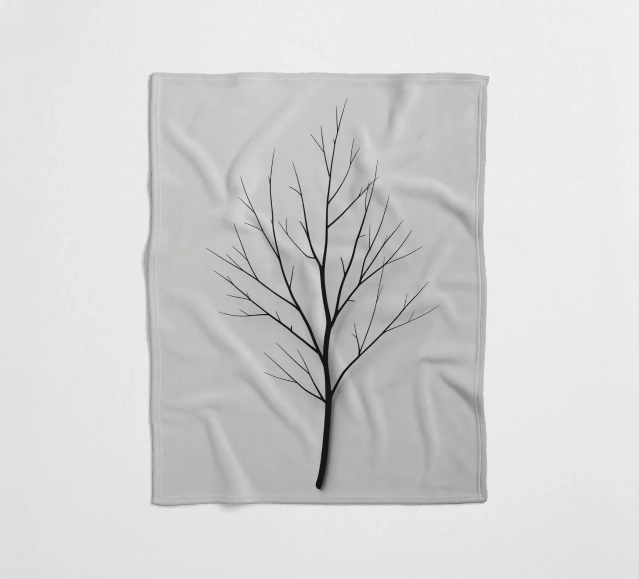 Bare Branch coperta in pile da Botanical Gallery