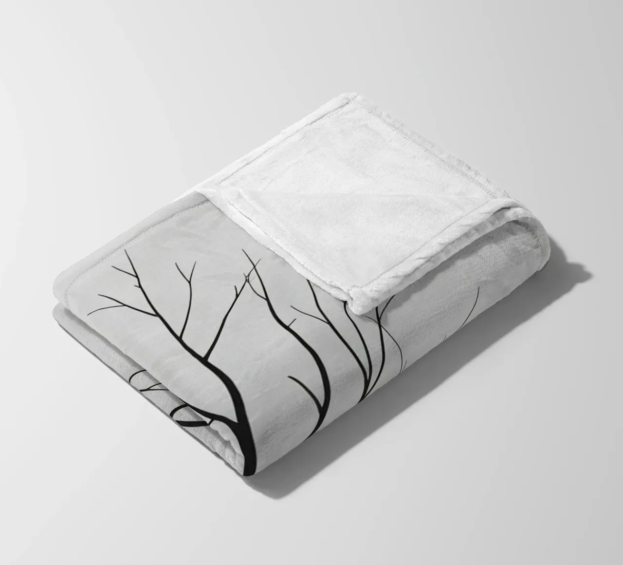Bare Branch coperta in pile da Botanical Gallery