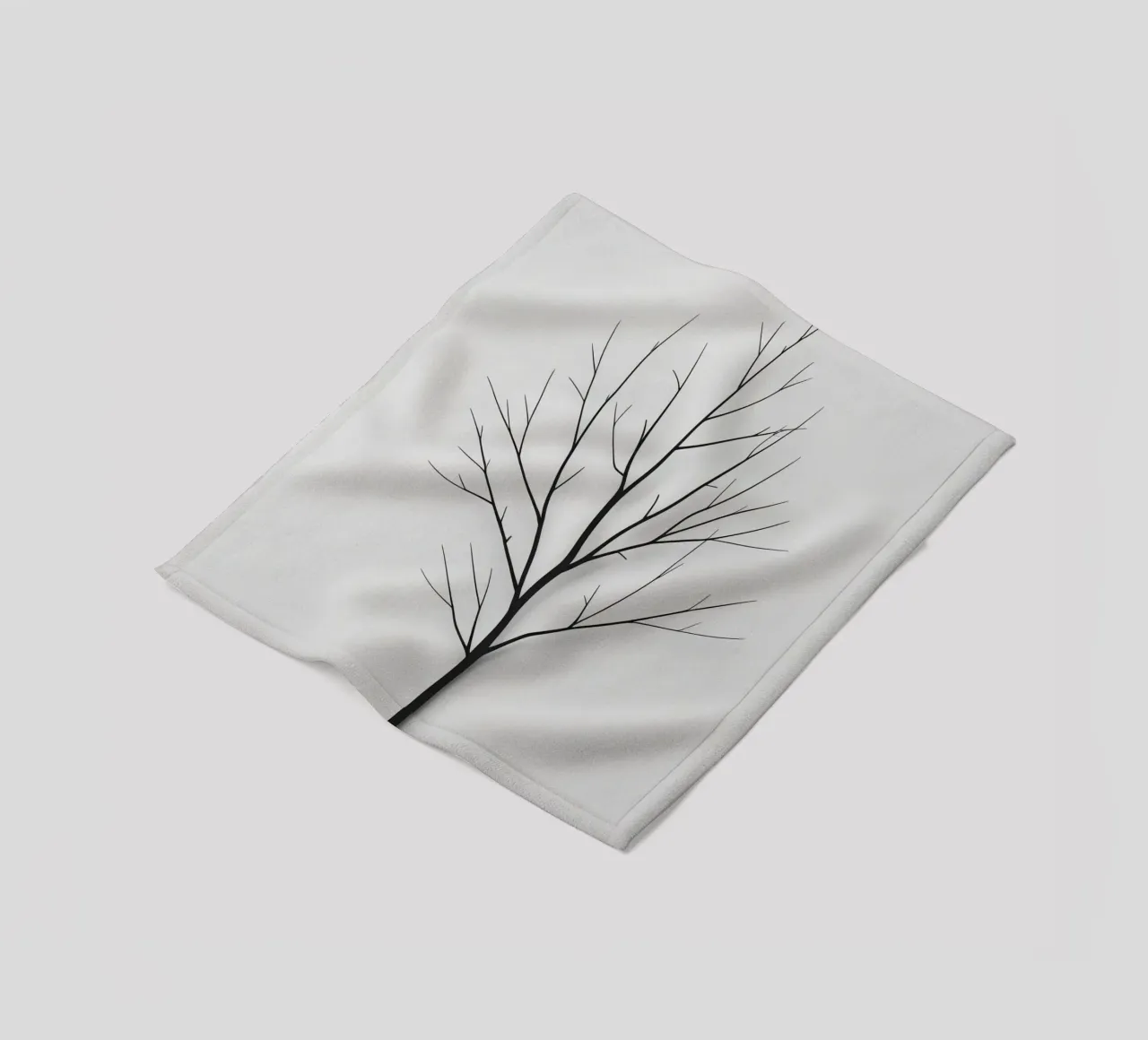 Bare Branch coperta in pile da Botanical Gallery