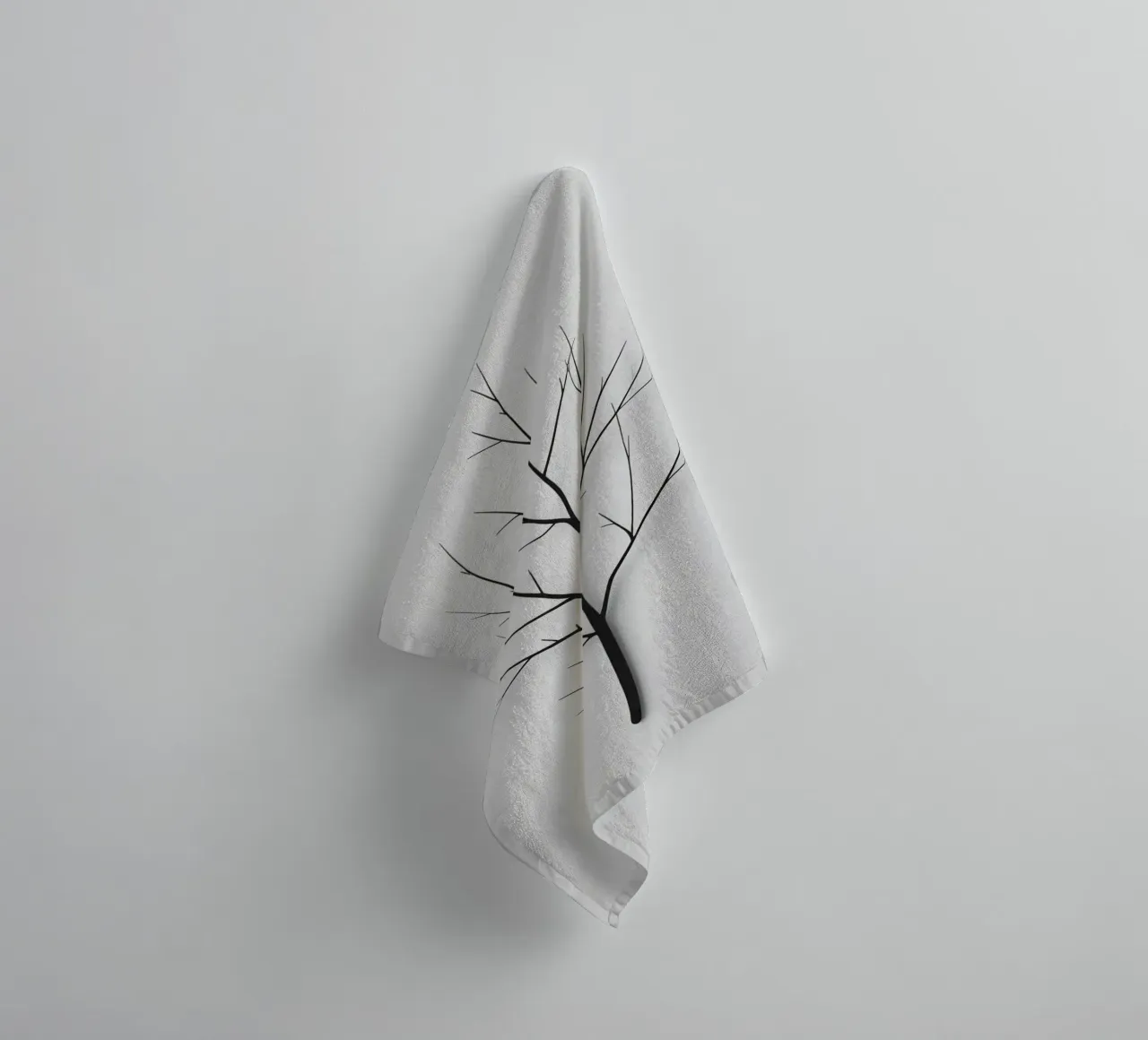Bare Branch asciugamano da bagno da Botanical Gallery