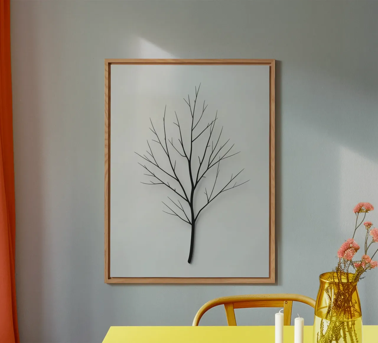 Bare Branch alluminio dibond da Botanical Gallery