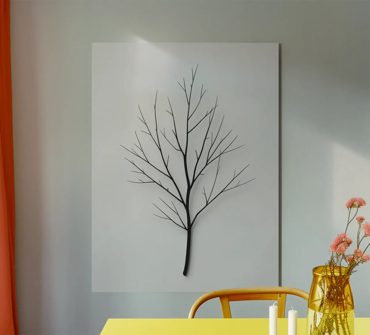 Bare Branch alluminio dibond da Botanical Gallery