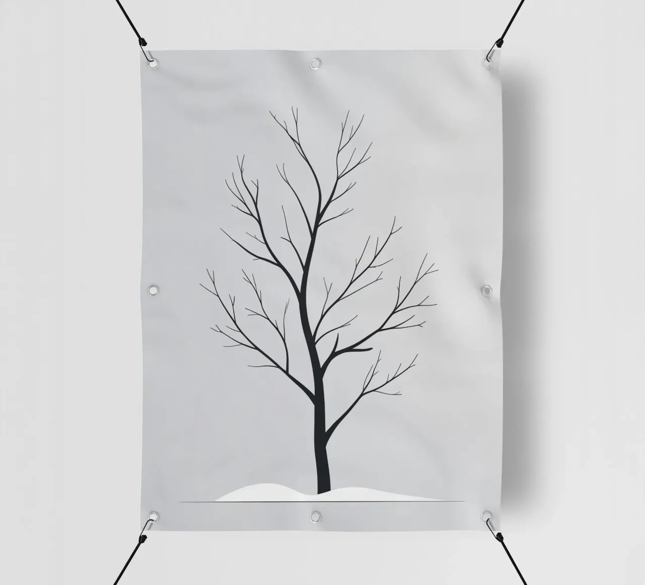 Bare Branch telo in pvc da Botanical Gallery