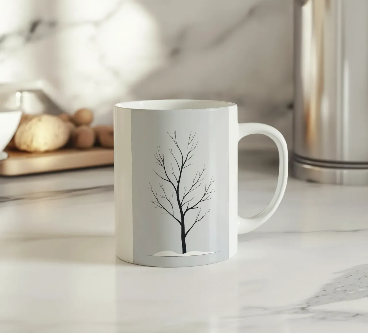 Bare Branch tazza in ceramica da Botanical Gallery