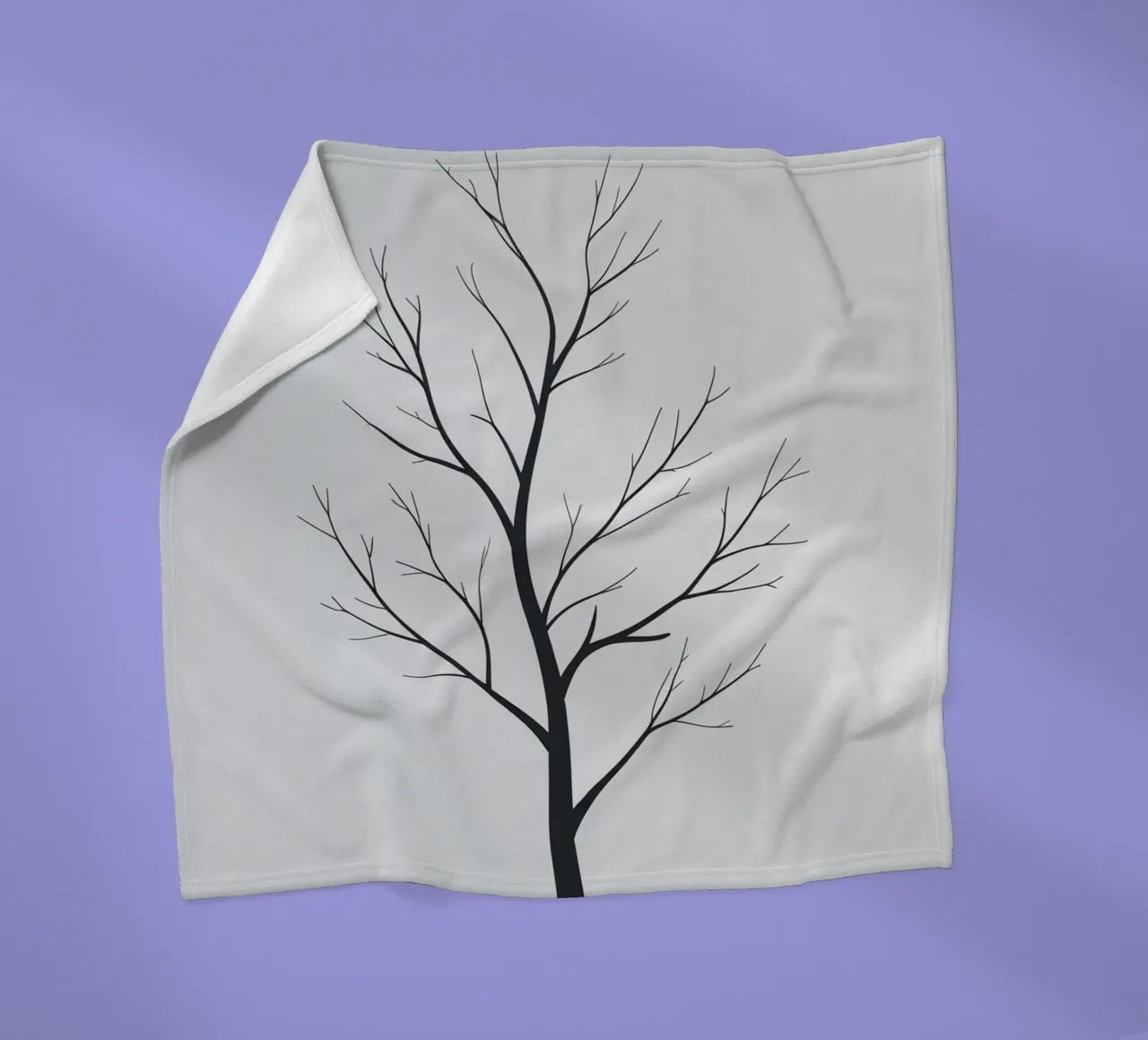 Bare Branch coperta in pile da Botanical Gallery