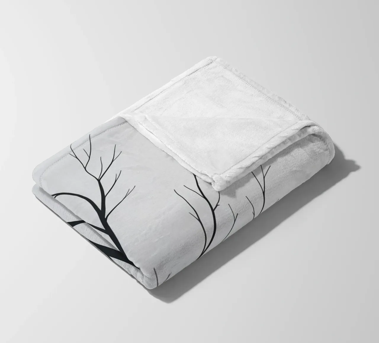 Bare Branch coperta in pile da Botanical Gallery