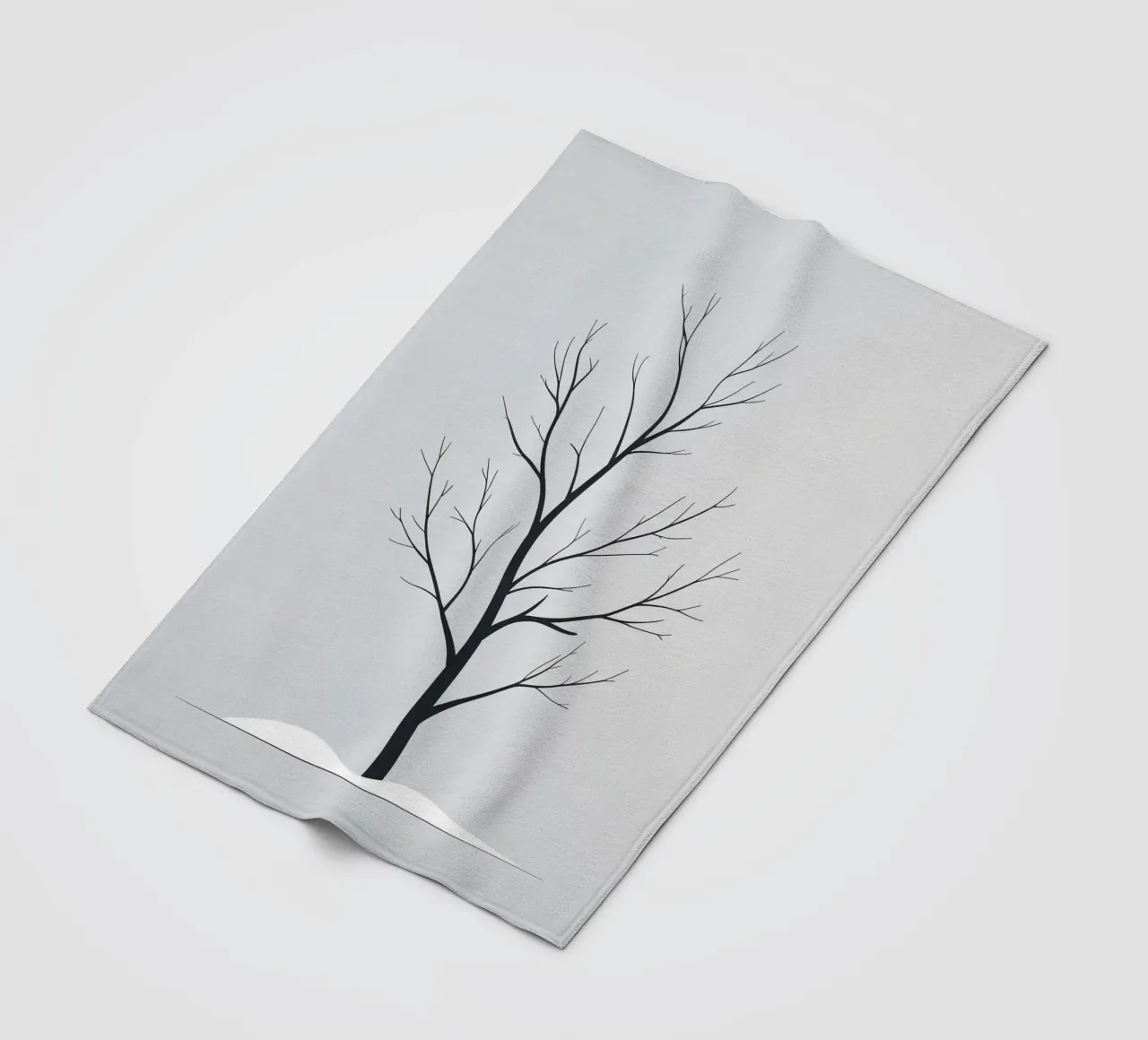 Bare Branch coperta in pile da Botanical Gallery