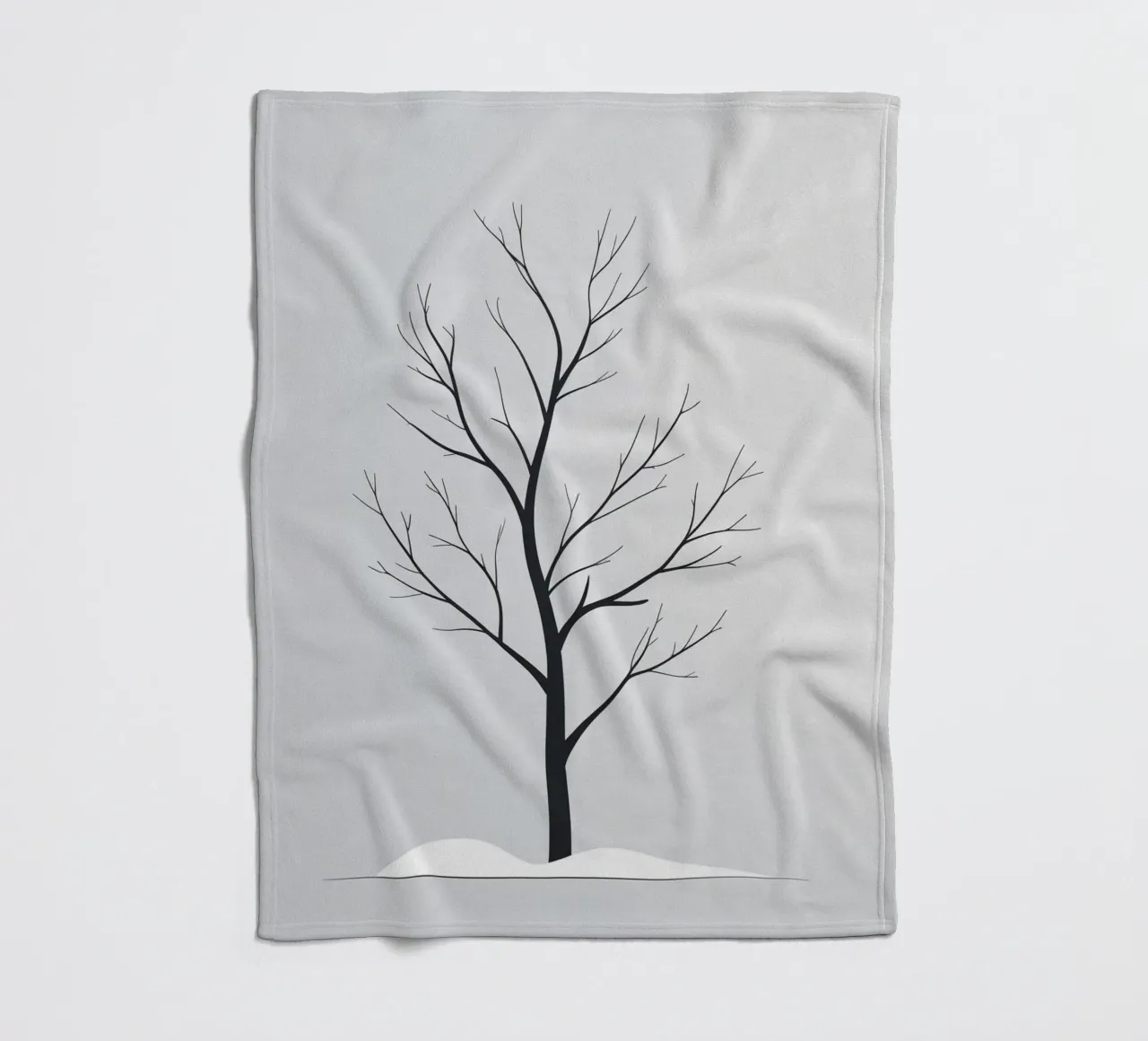 Bare Branch coperta in pile da Botanical Gallery