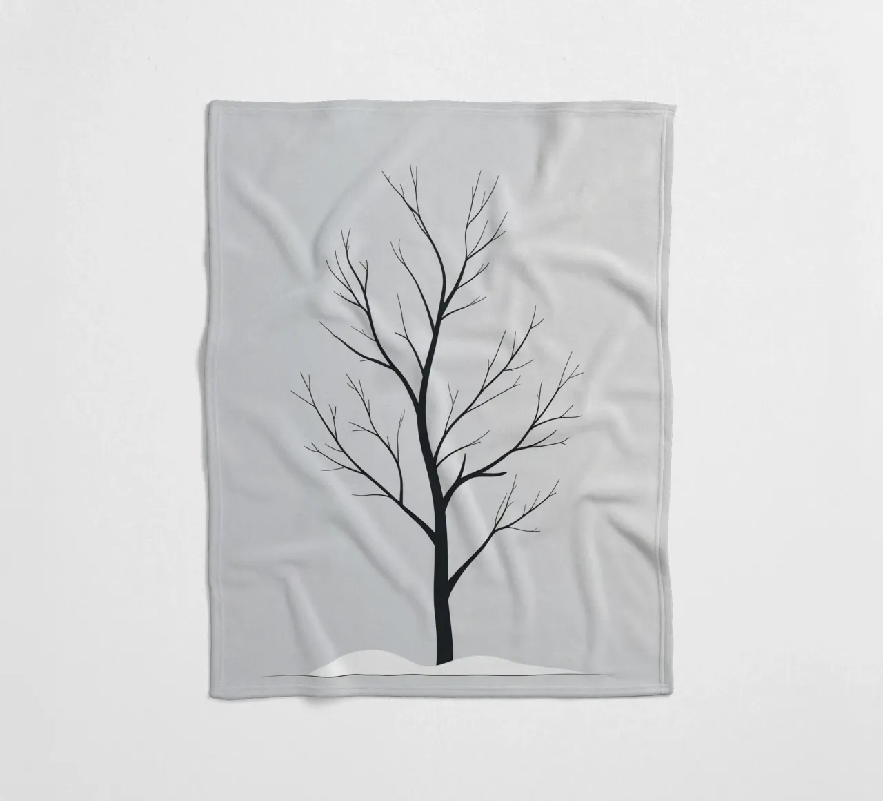 Bare Branch coperta in pile da Botanical Gallery