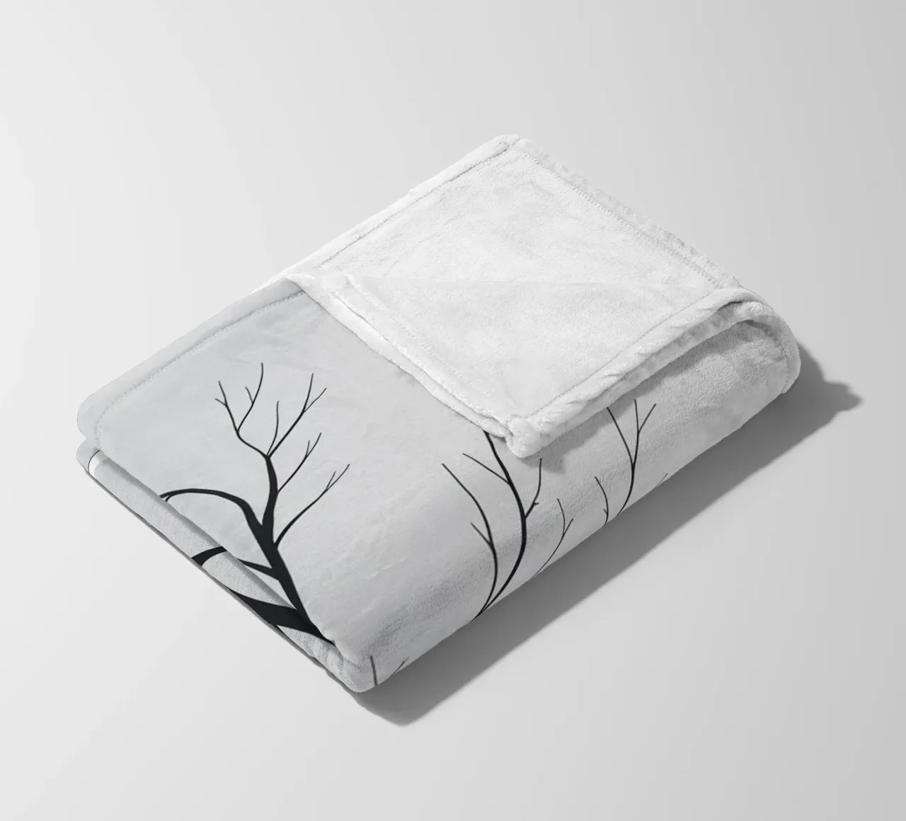 Bare Branch coperta in pile da Botanical Gallery
