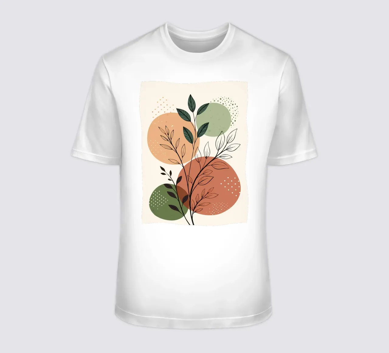 Natura di metà secolo t-shirt da Locquinn Fuller
