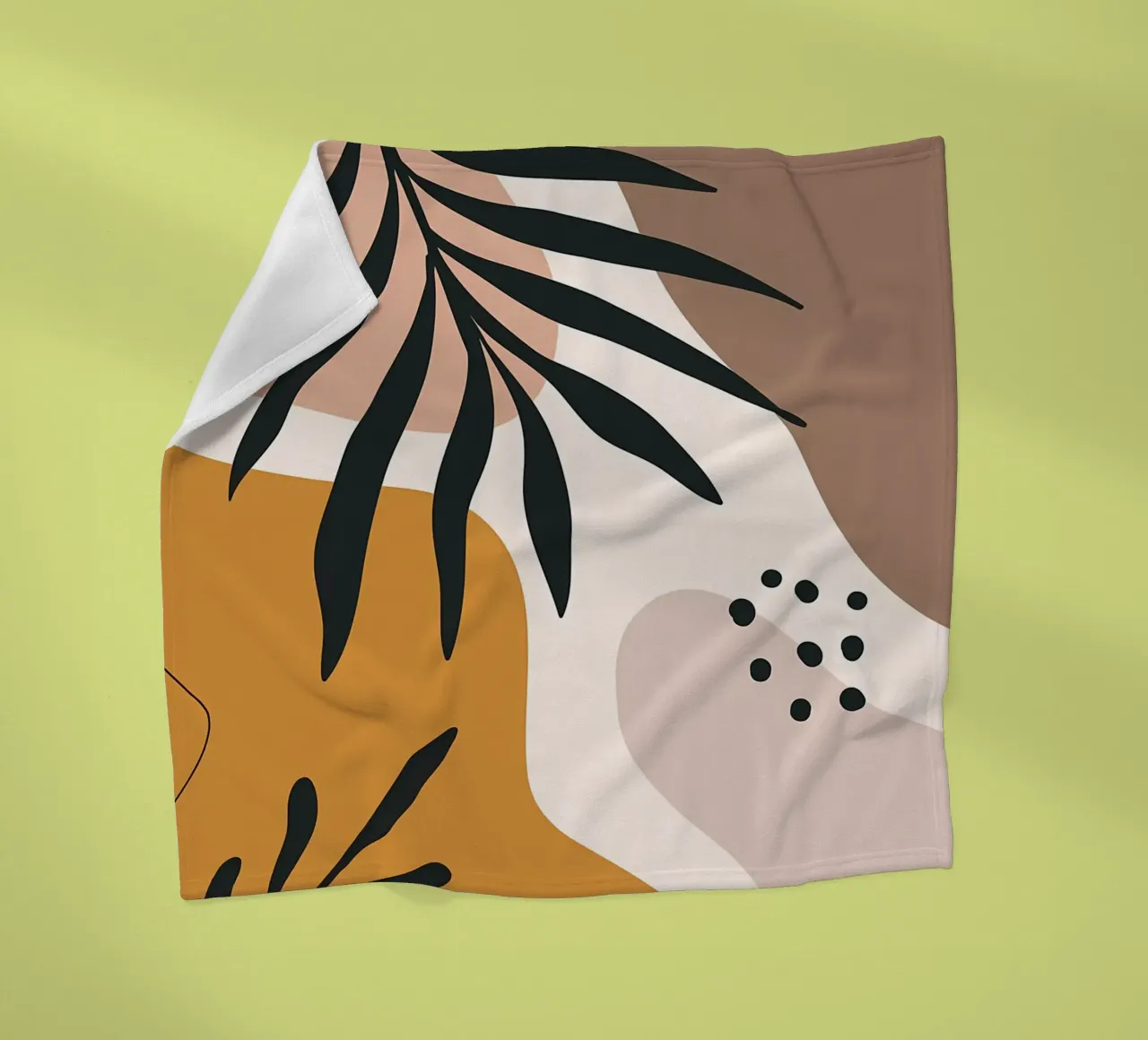 Foglia minimale coperta in pile da Locquinn Fuller