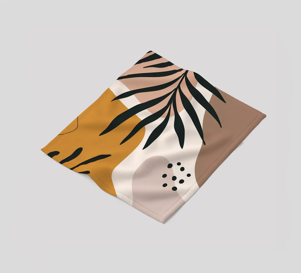 Foglia minimale coperta in pile da Locquinn Fuller