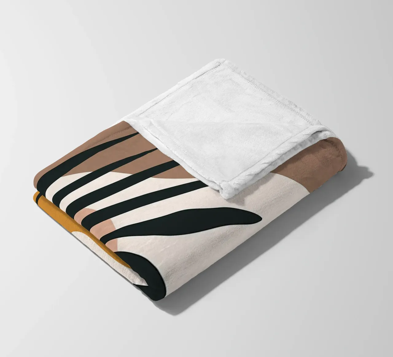 Foglia minimale coperta in pile da Locquinn Fuller