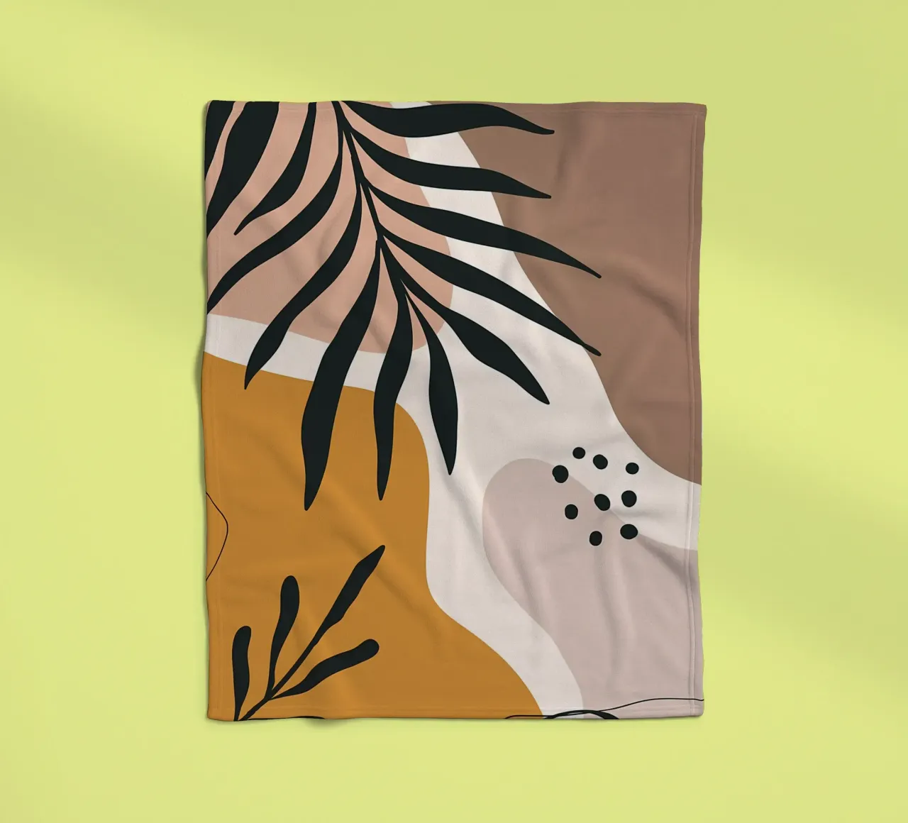 Foglia minimale coperta in pile da Locquinn Fuller