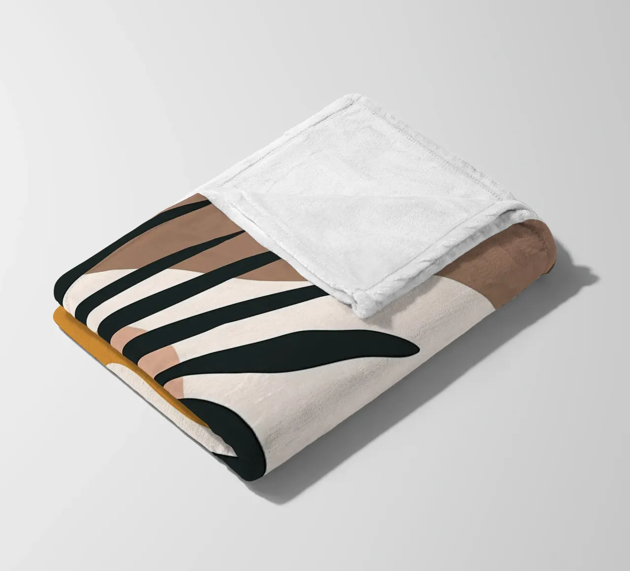 Foglia minimale coperta in pile da Locquinn Fuller