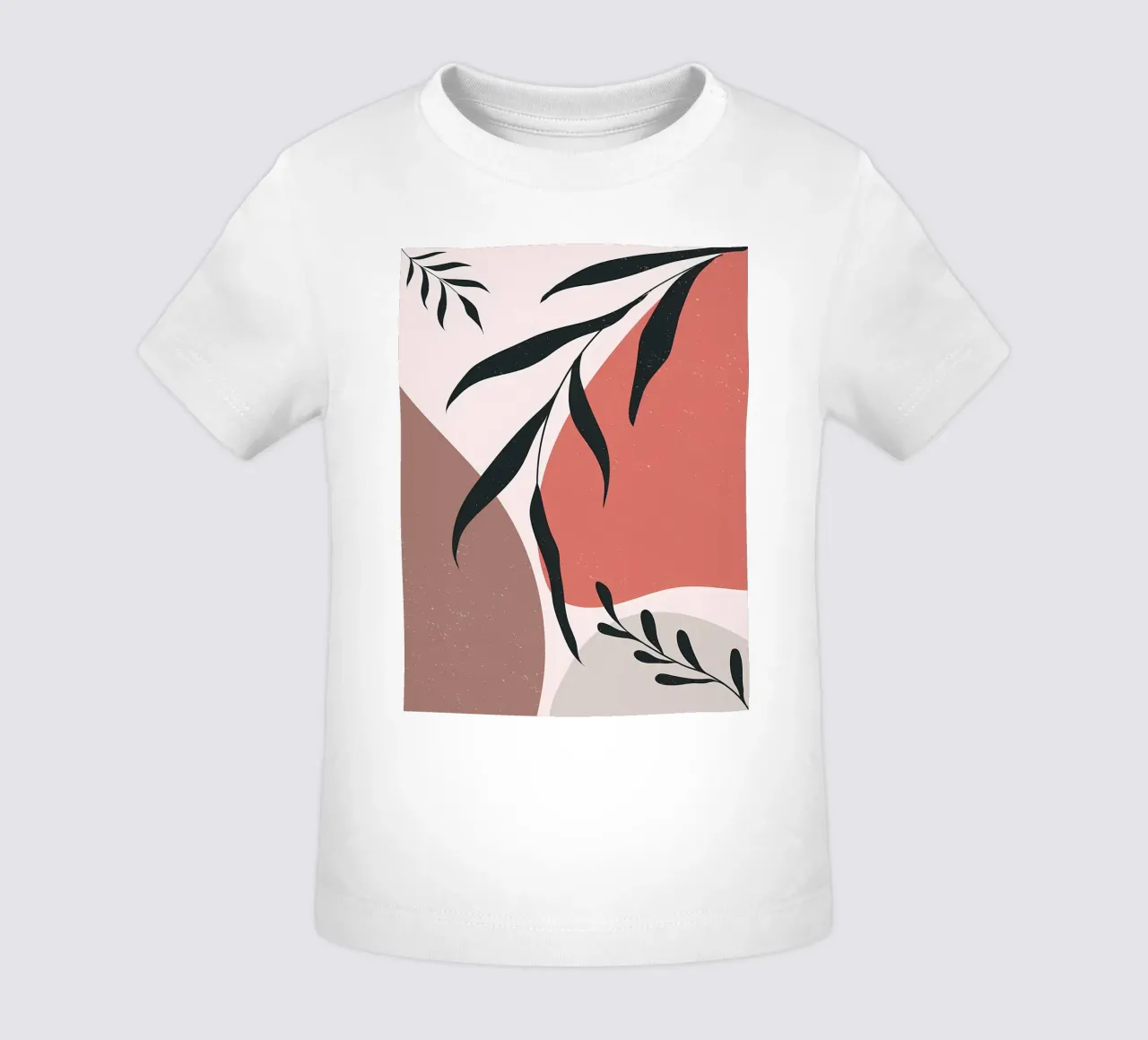 Minimal Leave Abstract Art maglietta neonato da Locquinn Fuller