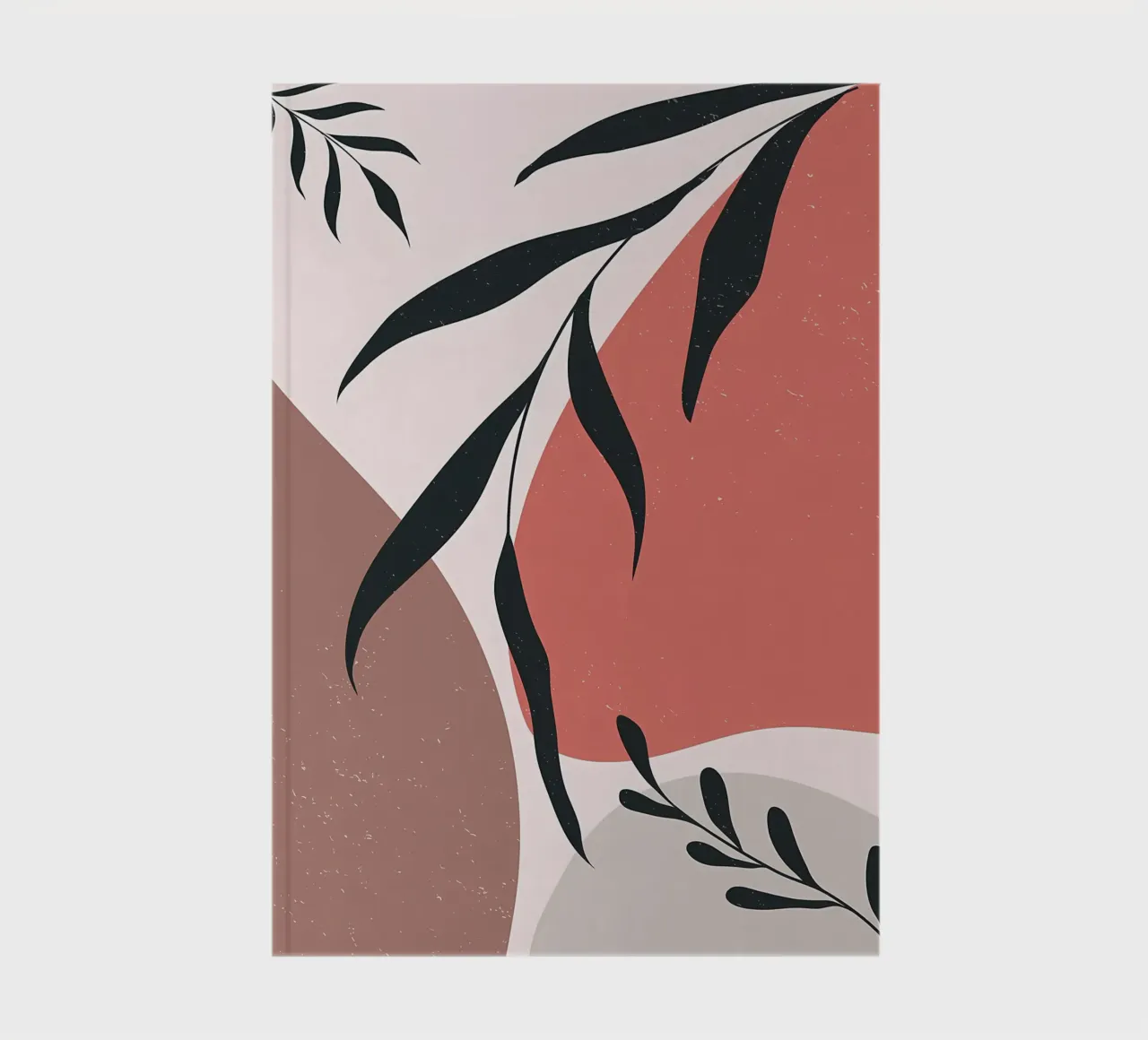 Minimal Leave Abstract Art diario da Locquinn Fuller
