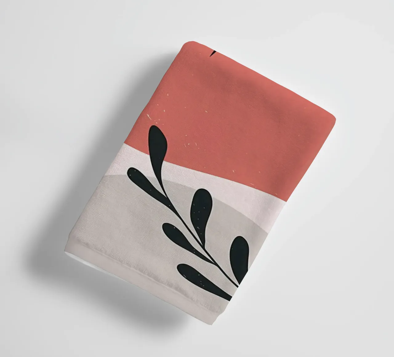Congé minimal Art abstrait serviette de bain de Locquinn Fuller