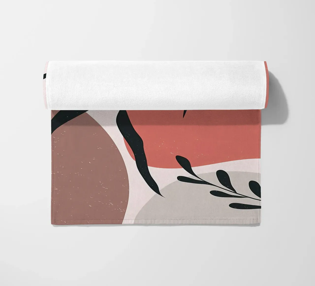 Minimal Leave Abstract Art telo mare da Locquinn Fuller