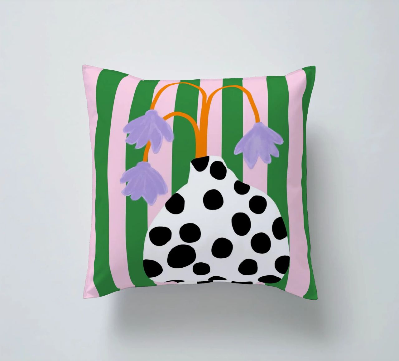 Vasenliebe dots coussin de Hej Ibiza by Ute Arnold
